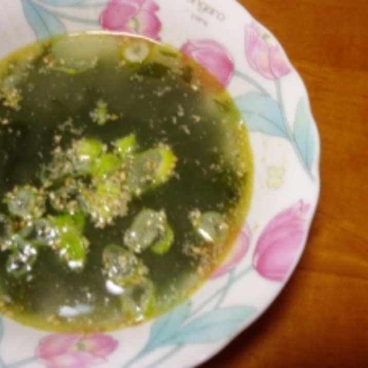 本場韓国の味!本当においしいわかめスープ
